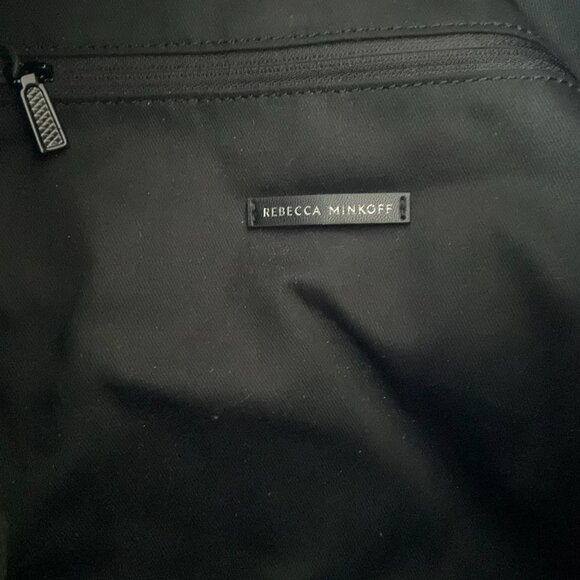 Rebecca Minkoff JUMBO Julian Black Leather Backpack - Picture 10 of 12